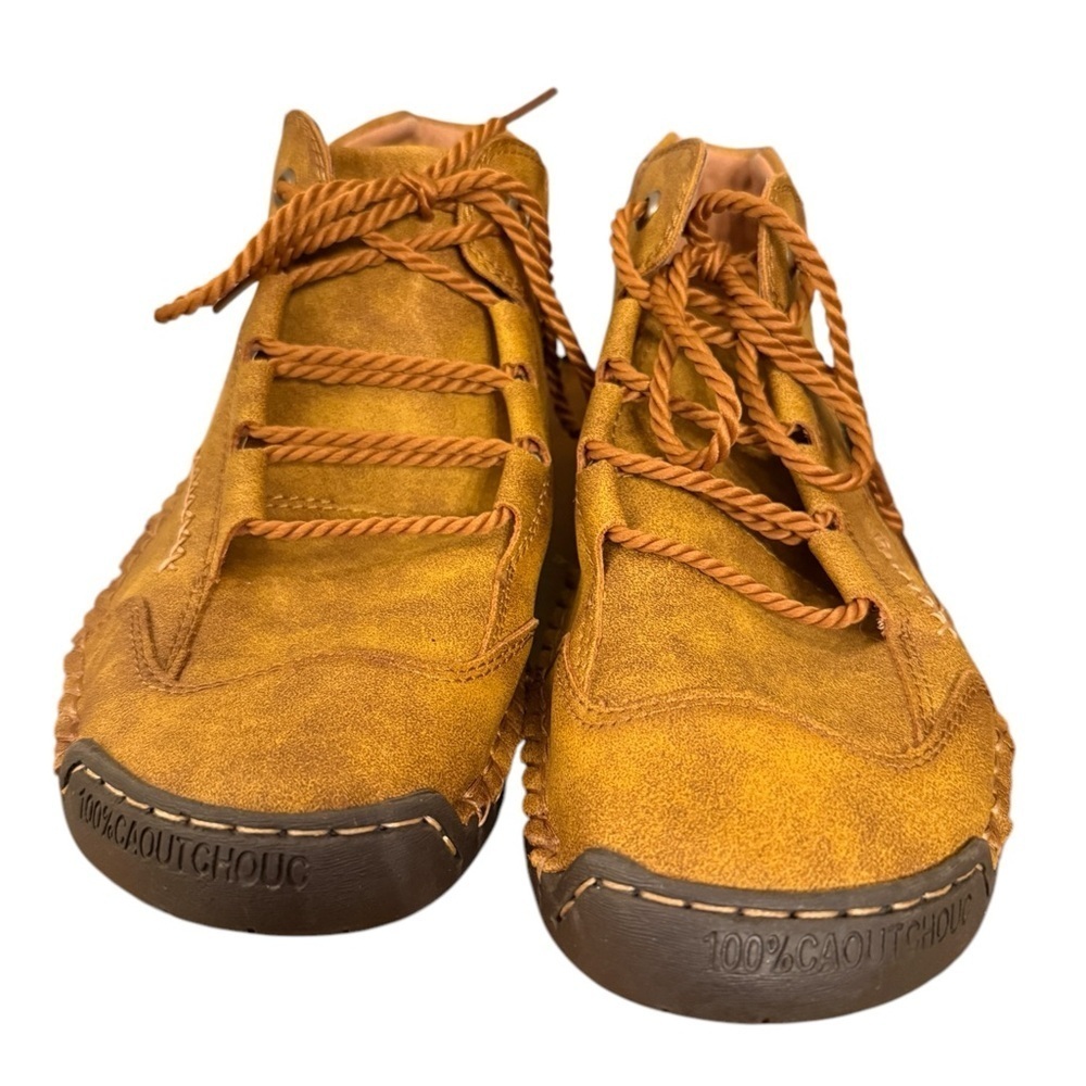 Fashion Brand 100% Caoutchouc Rubber Men’s Size US11/EU45.  Brown Lightweight
